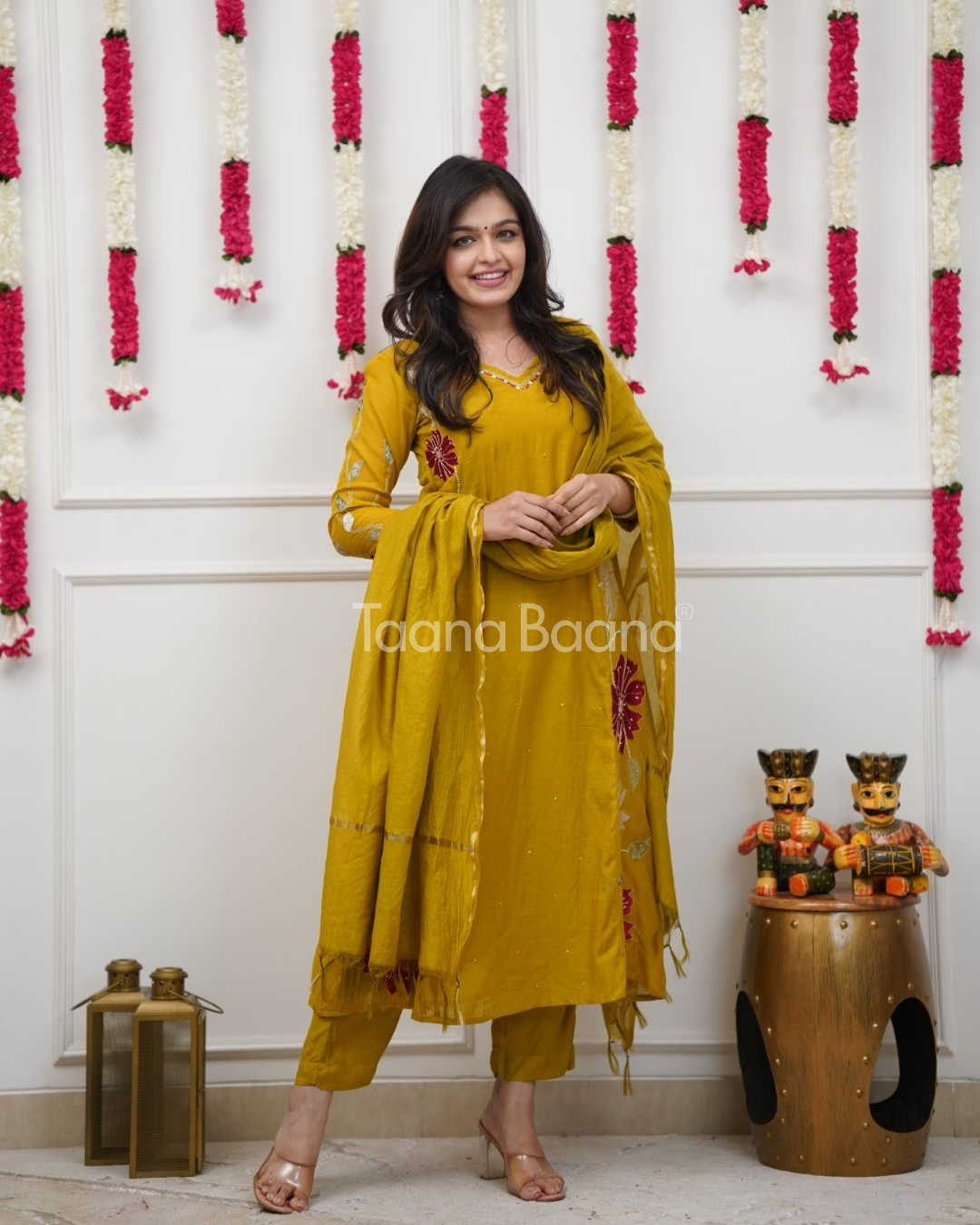 Dupatta Pant Set