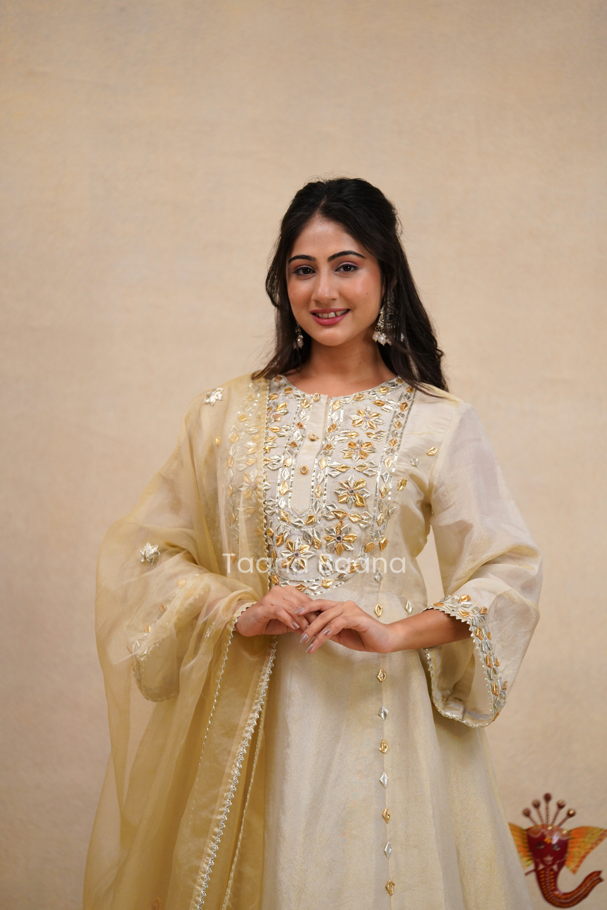 Dupatta Pant Set