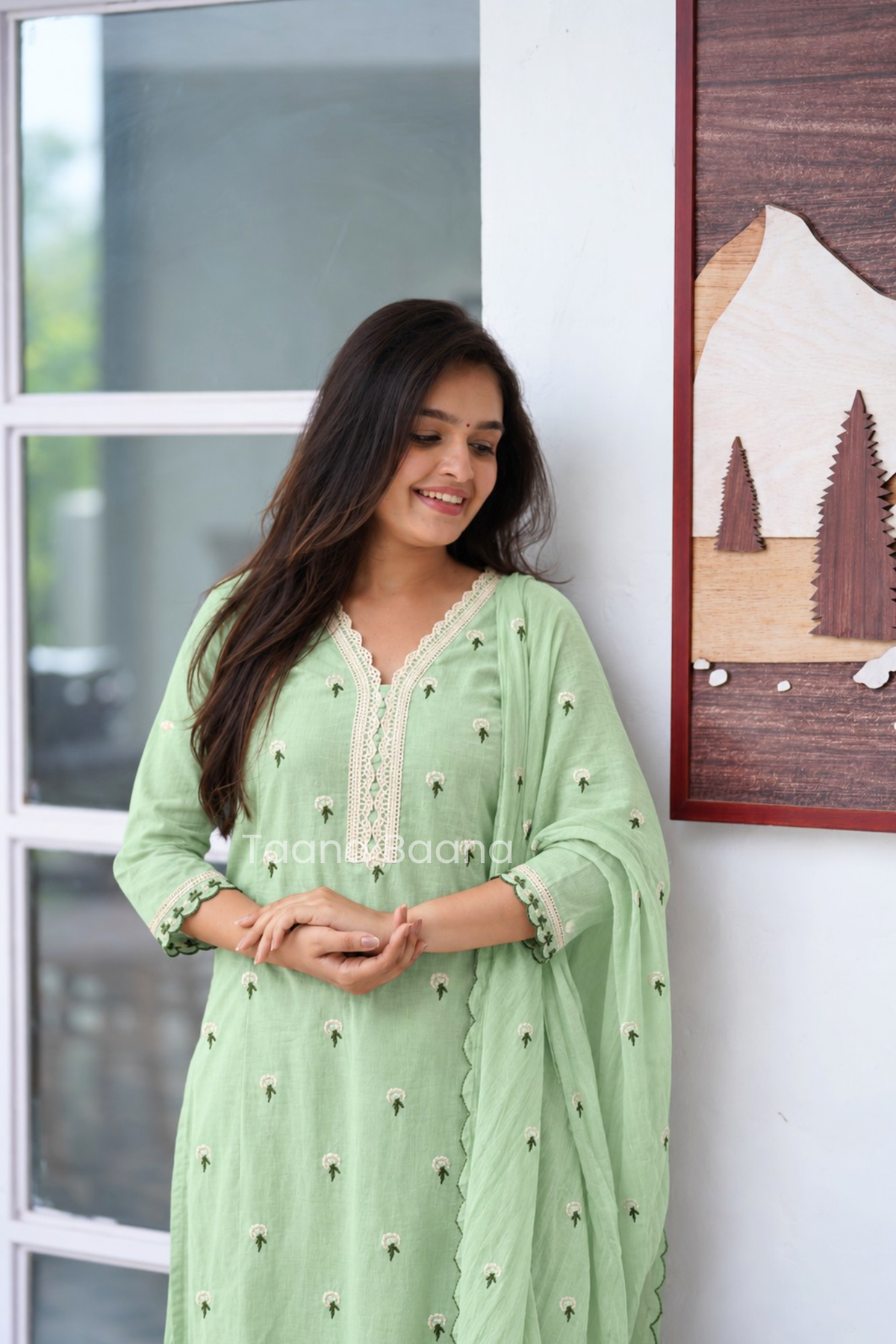Dupatta Pant Set