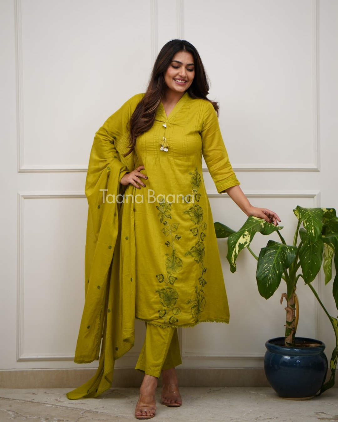 Dupatta Pant Set