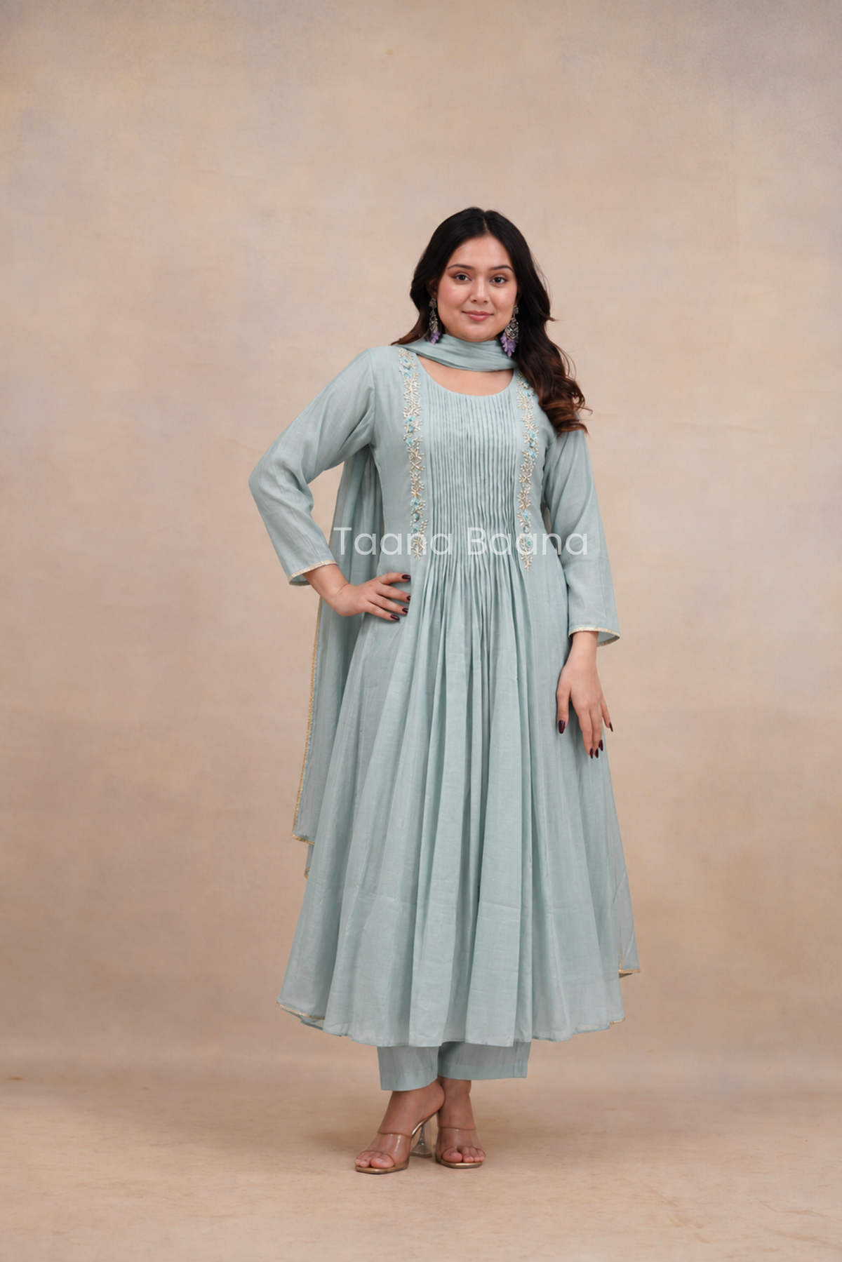 Dupatta Pant Set