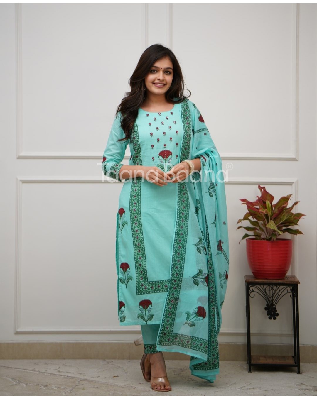 Dupatta Pant Set