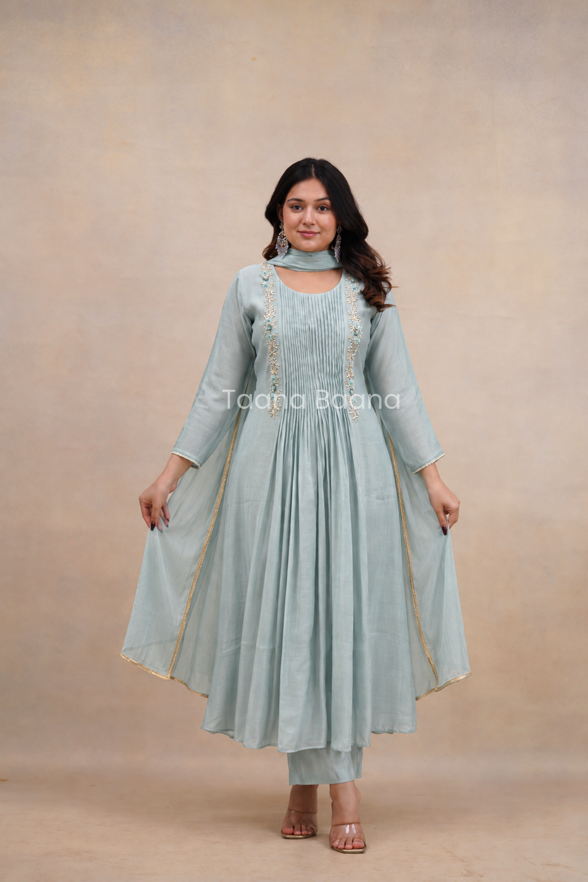 Dupatta Pant Set