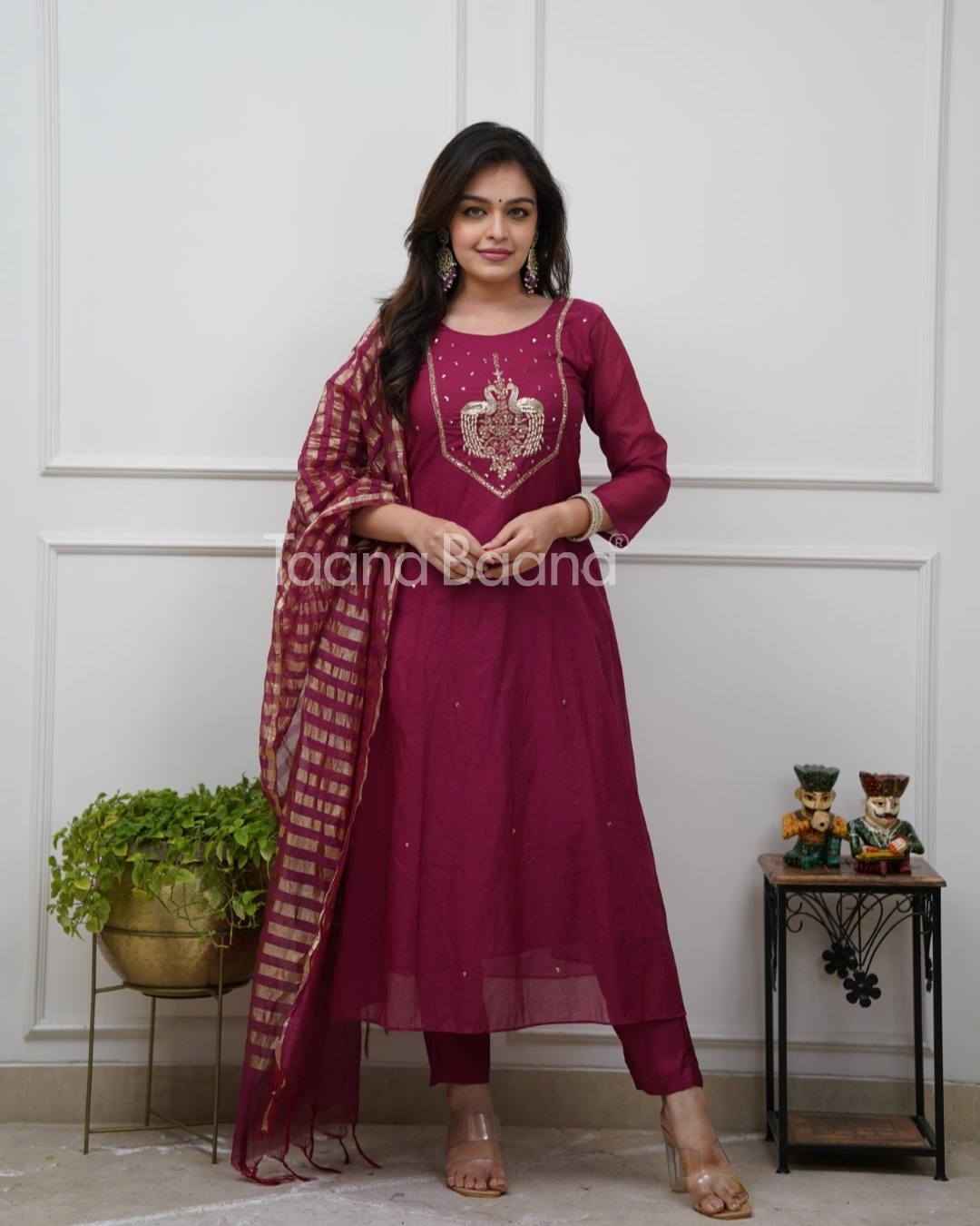 Dupatta Pant Set