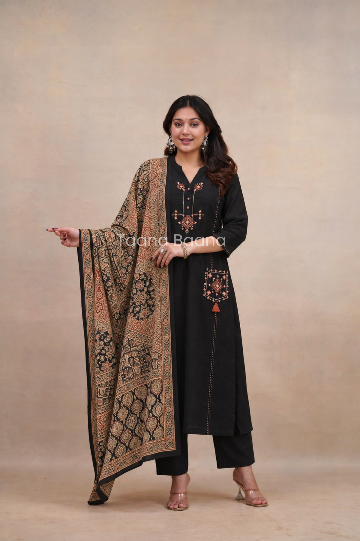 Dupatta Pant Set