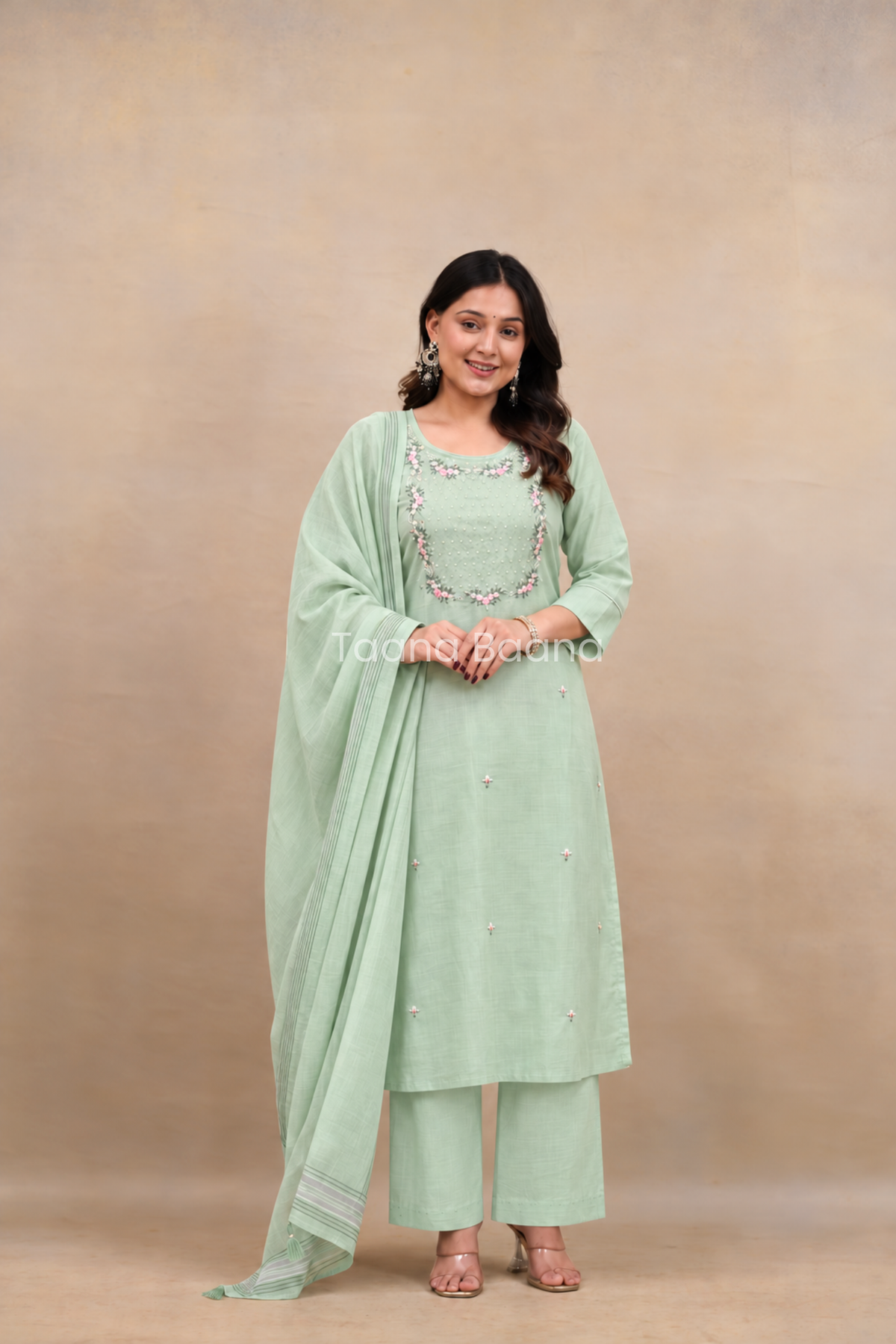 Dupatta Pant Set
