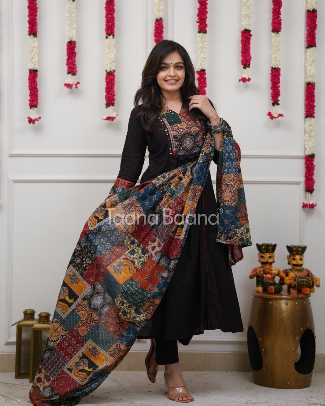 Dupatta Pant Set