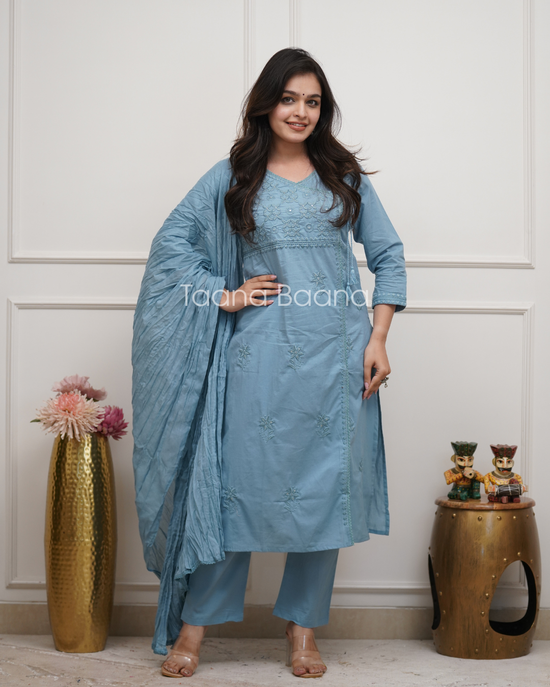 Dupatta Pant Set