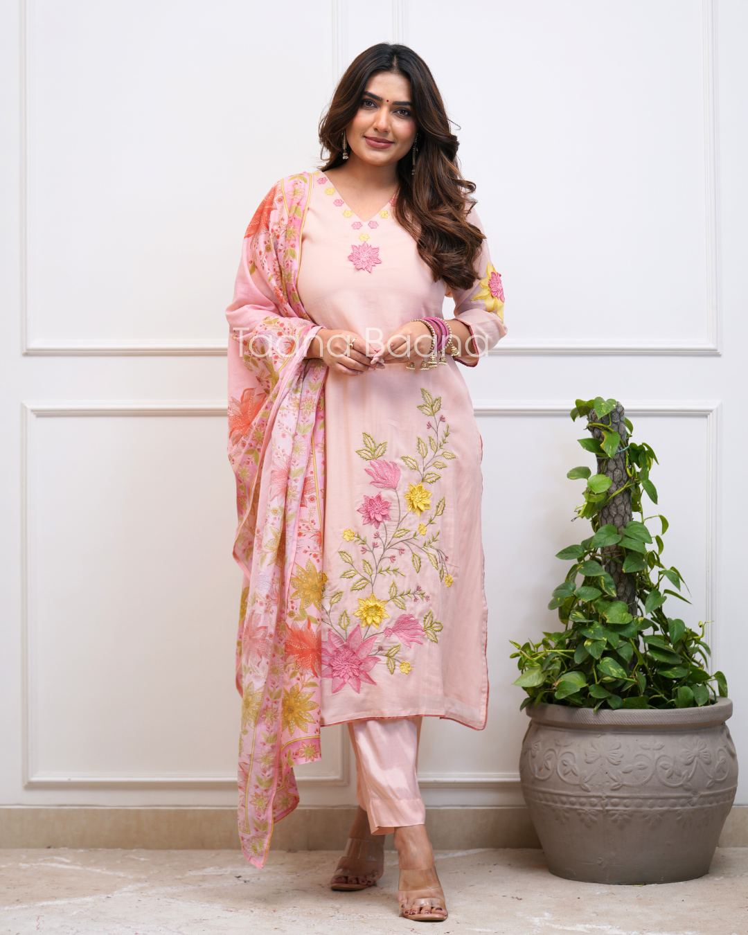Dupatta Pant Set