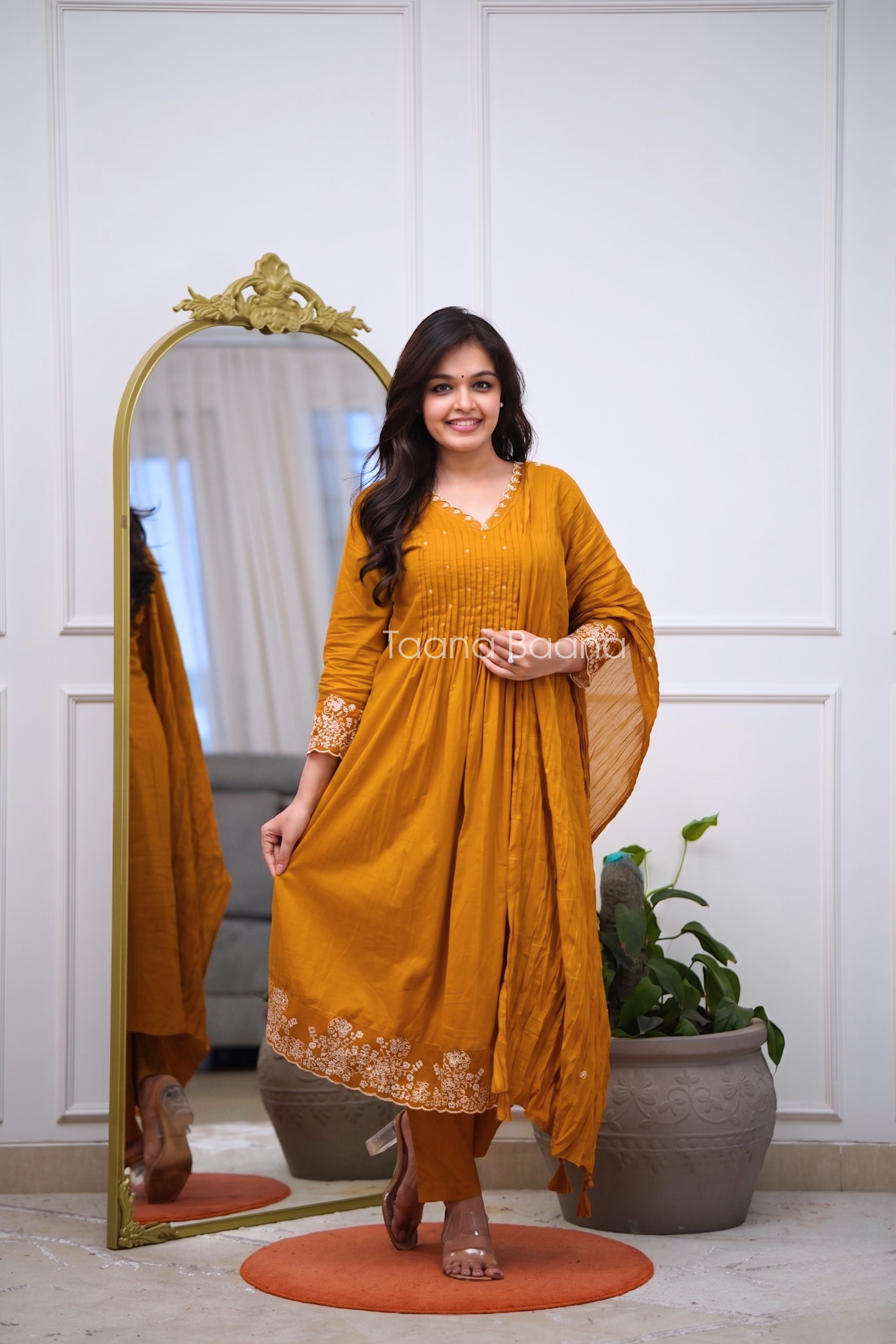 Dupatta Pant Set
