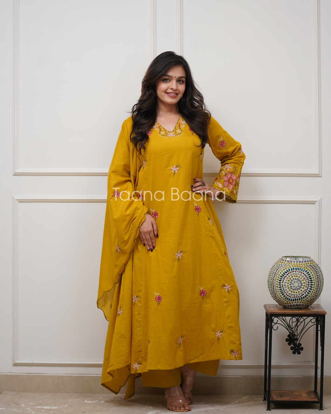 Dupatta Pant Set
