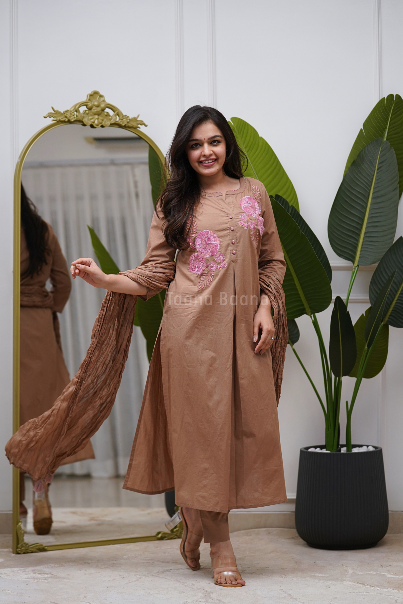 Dupatta Pant Set