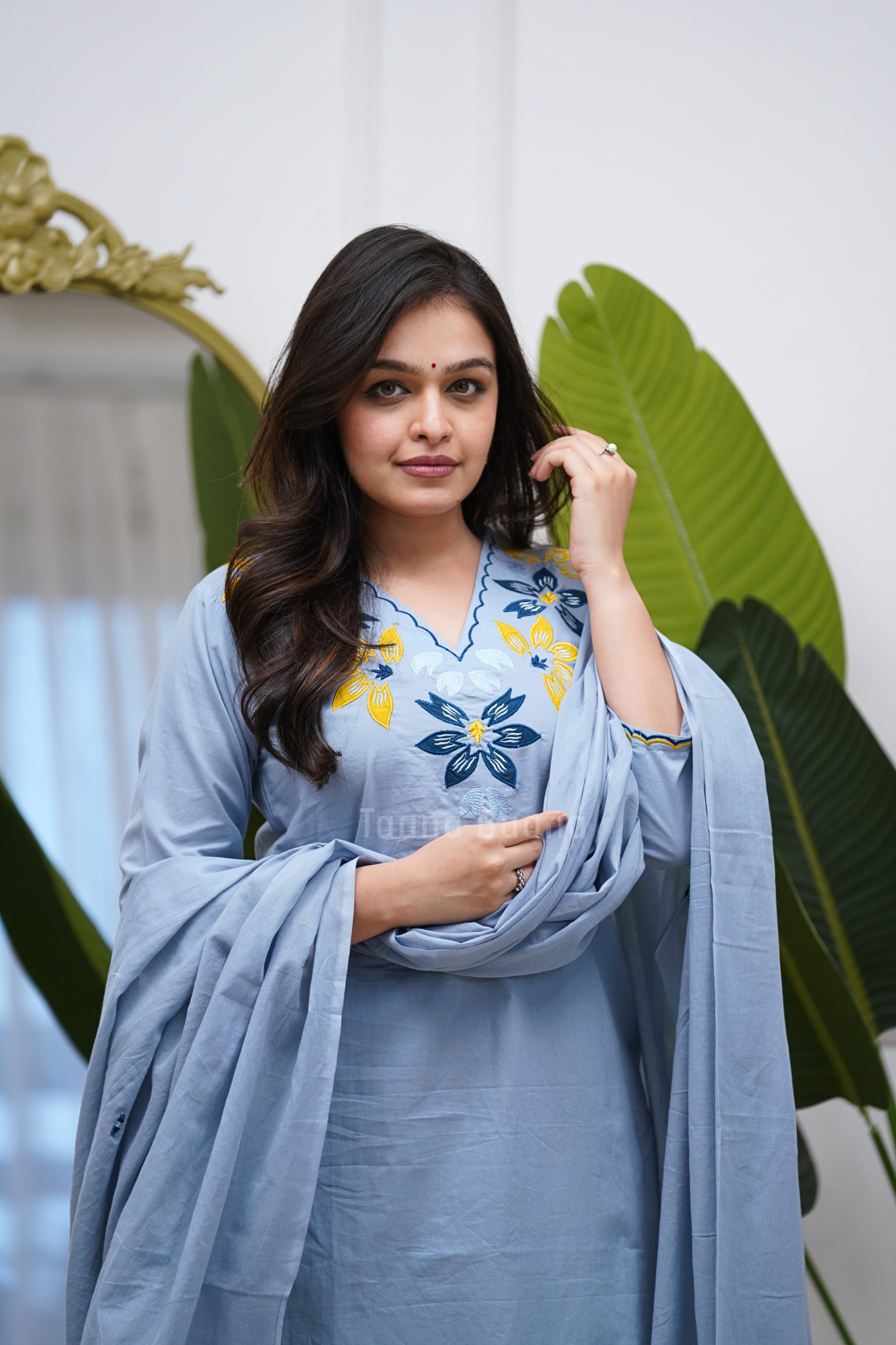 Dupatta Pant Set