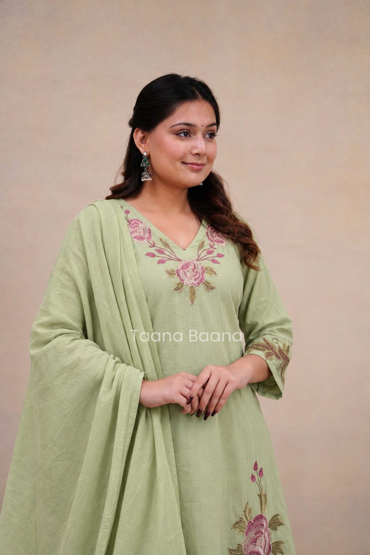 Dupatta Pant Set