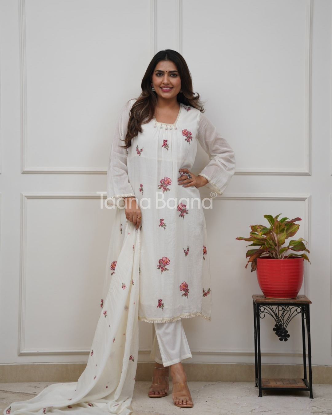 Dupatta Pant Set