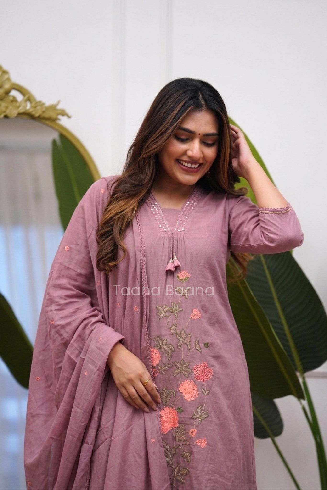 Dupatta Pant Set