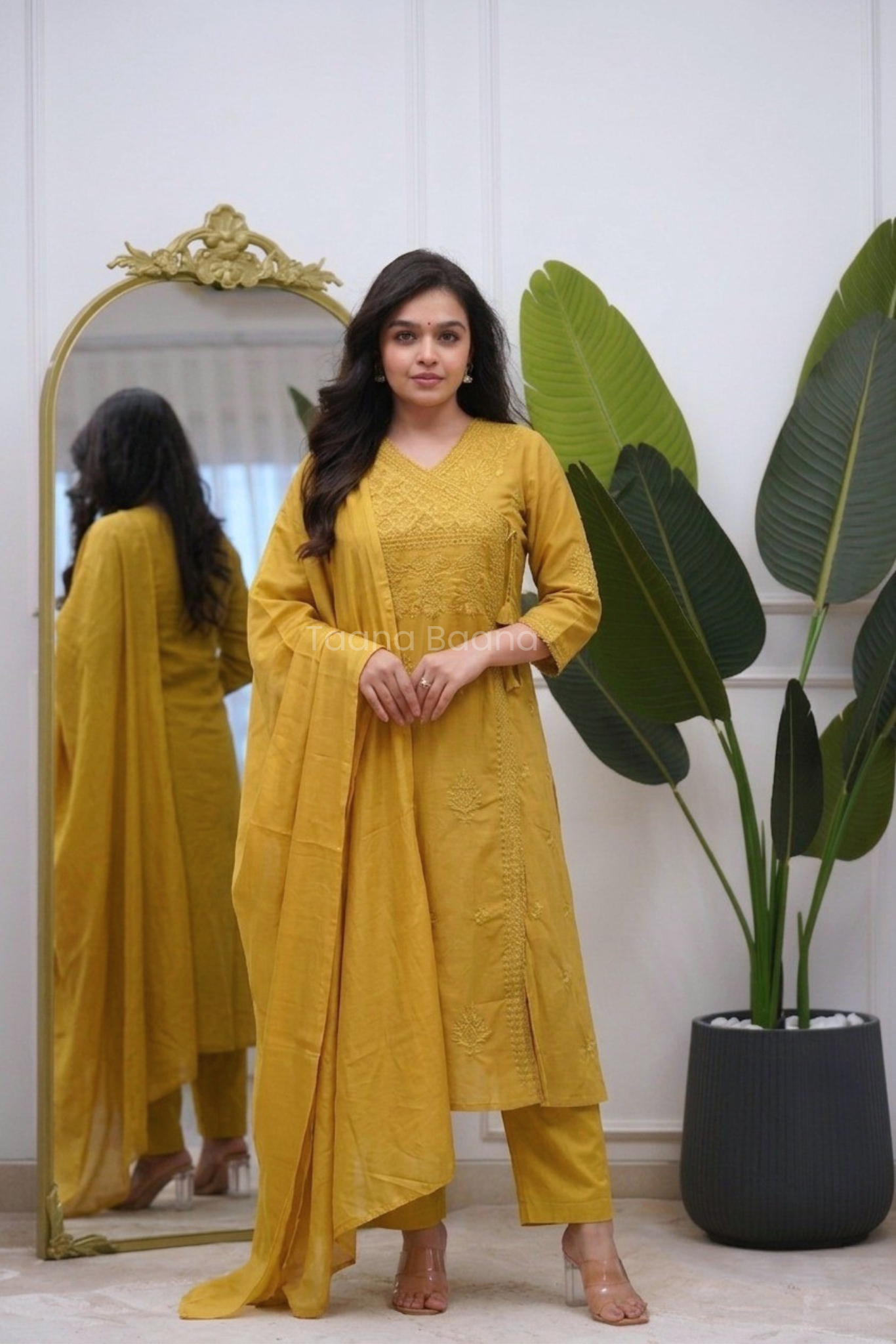 Dupatta Pant Set