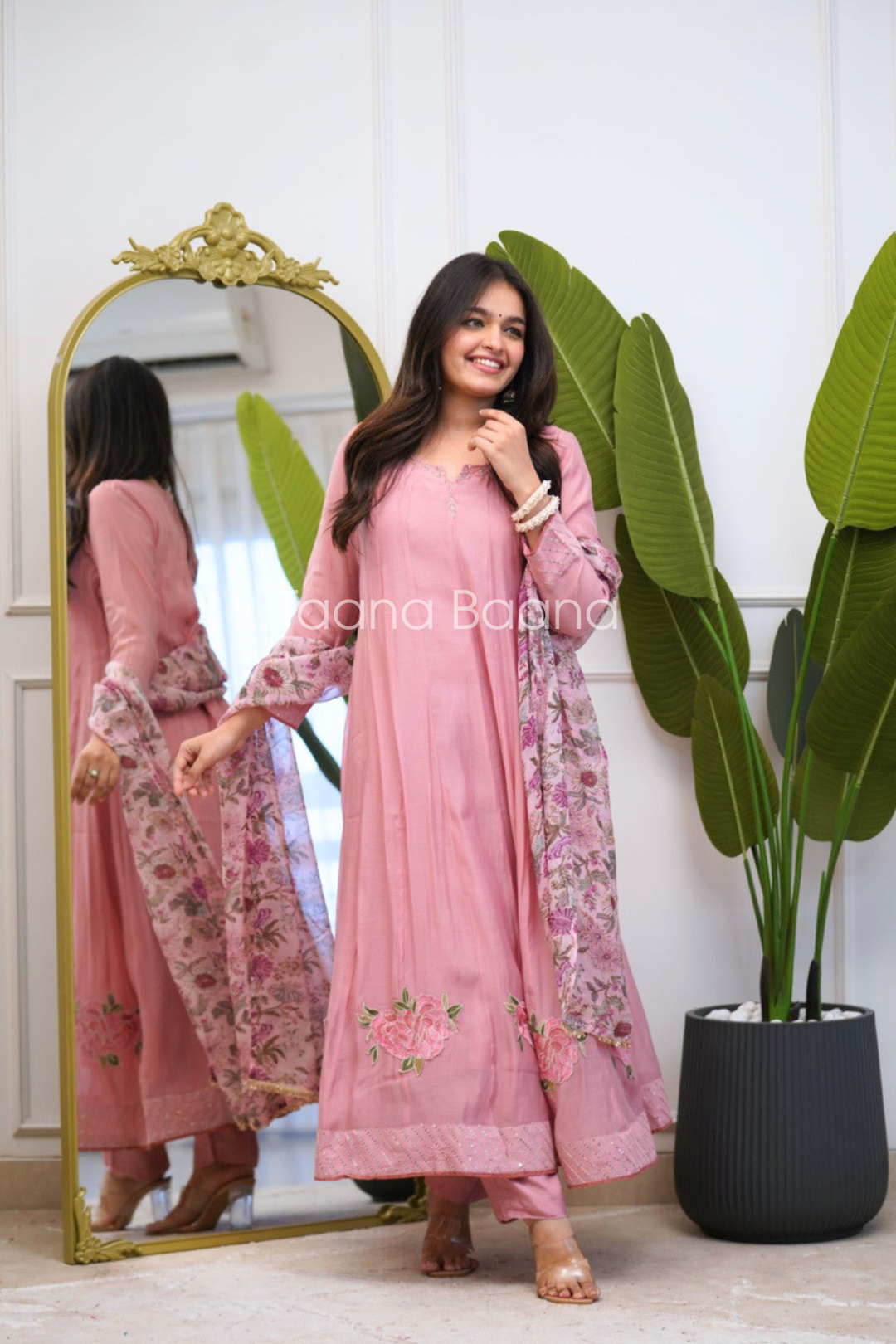 Dupatta Pant Set