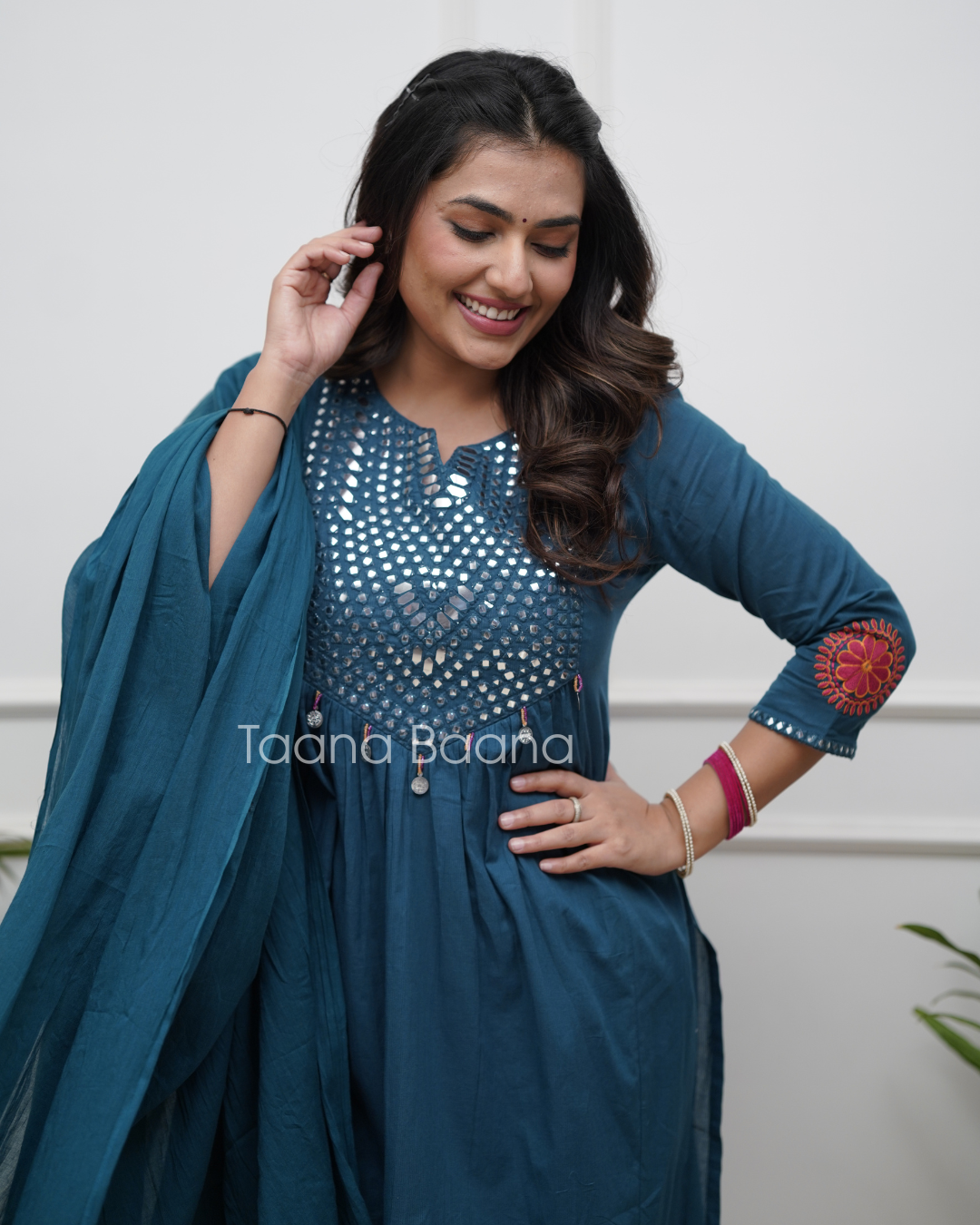 Dupatta Pant Set