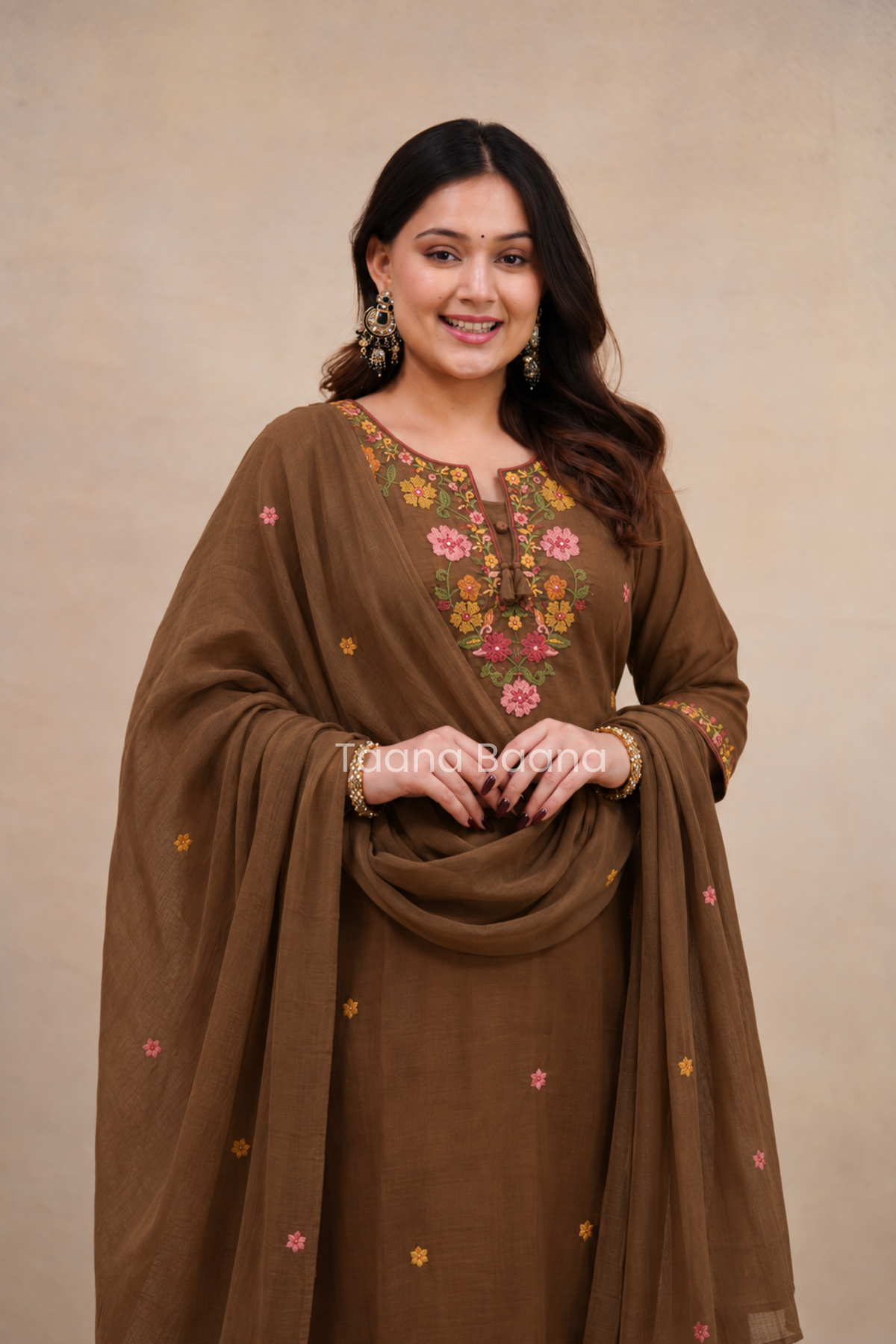 Dupatta Pant Set