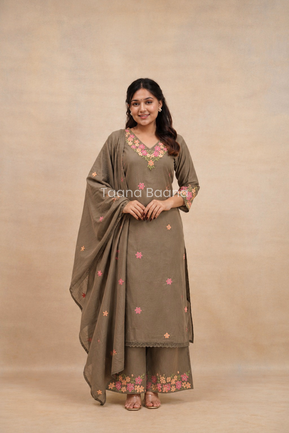 Dupatta Pant Set