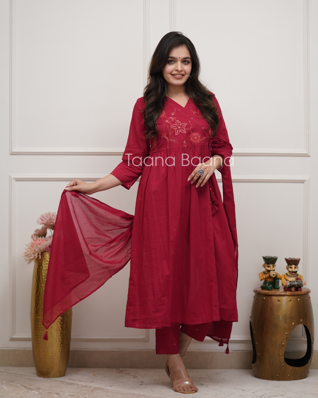 Dupatta Pant Set