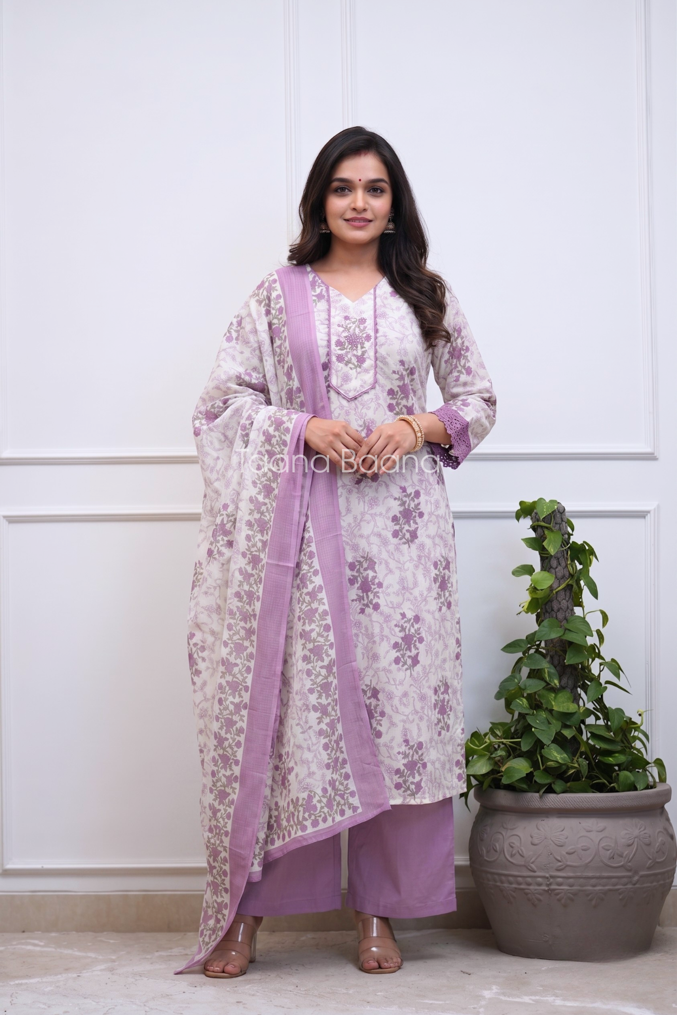 Dupatta Pant Set