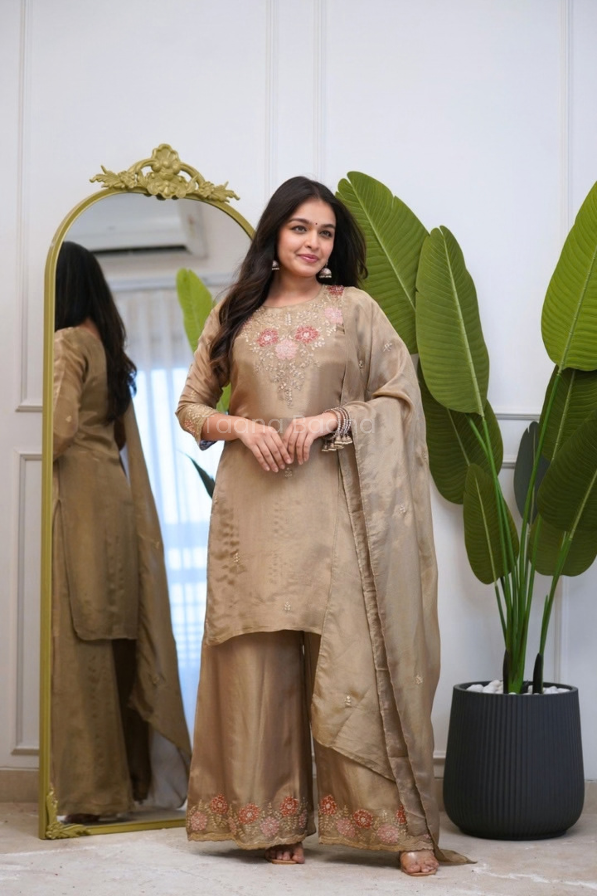 Dupatta Pant Set