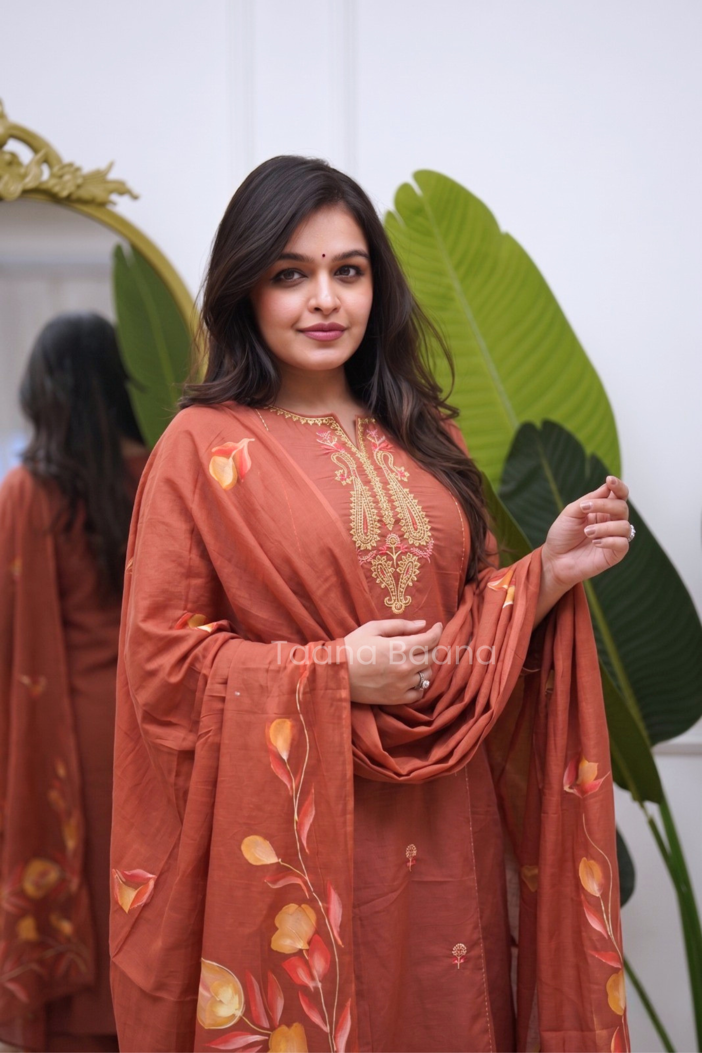 Dupatta Pant Set