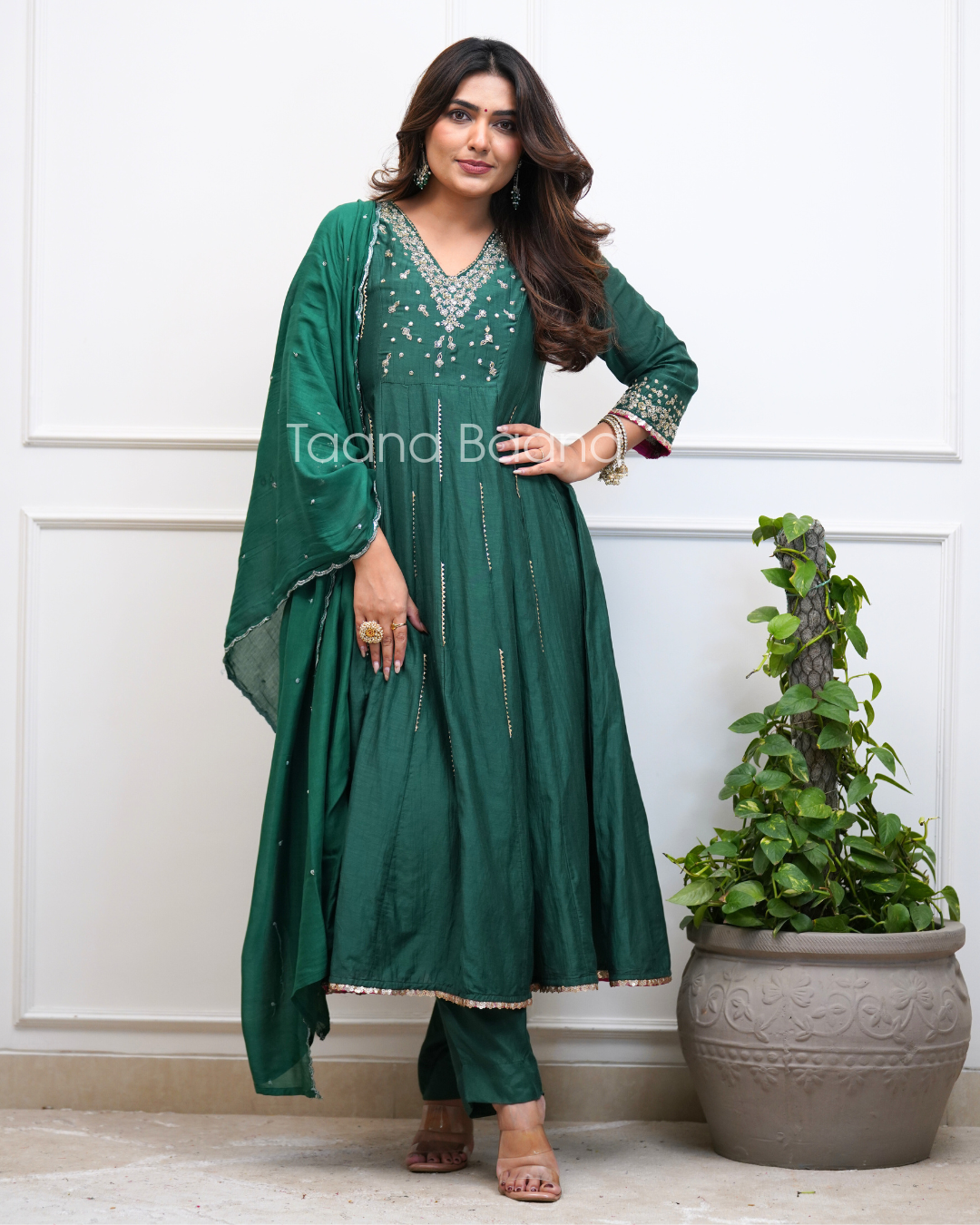 Dupatta Pant Set