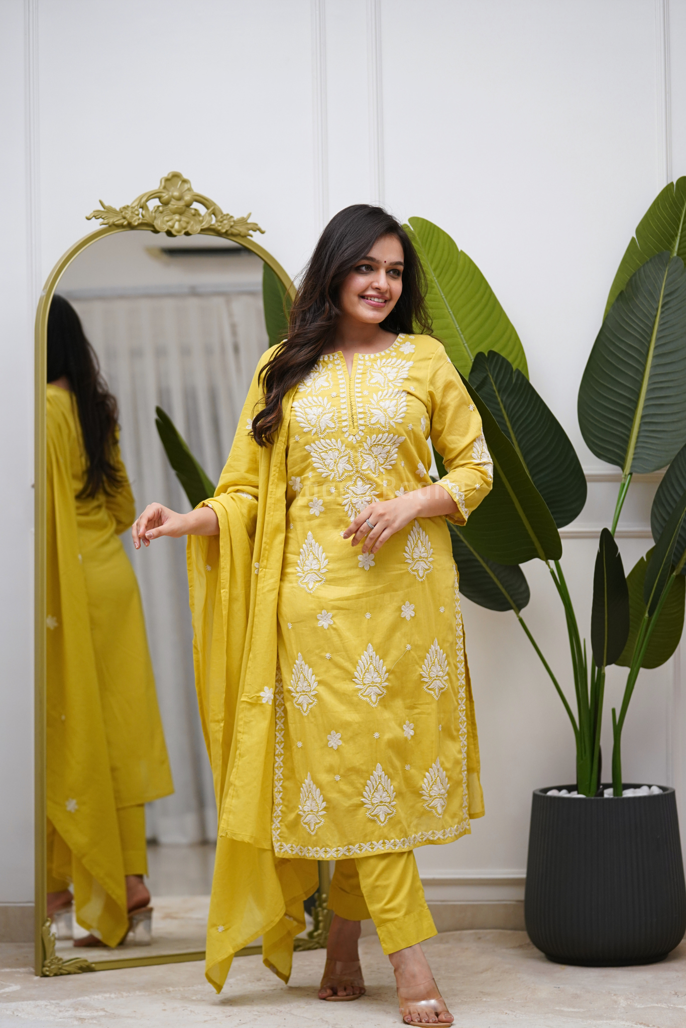 Dupatta Pant Set