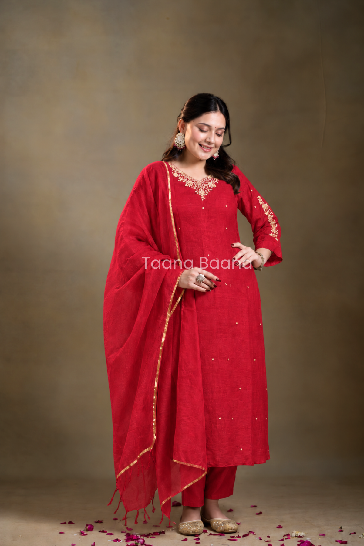 Dupatta Pant Set