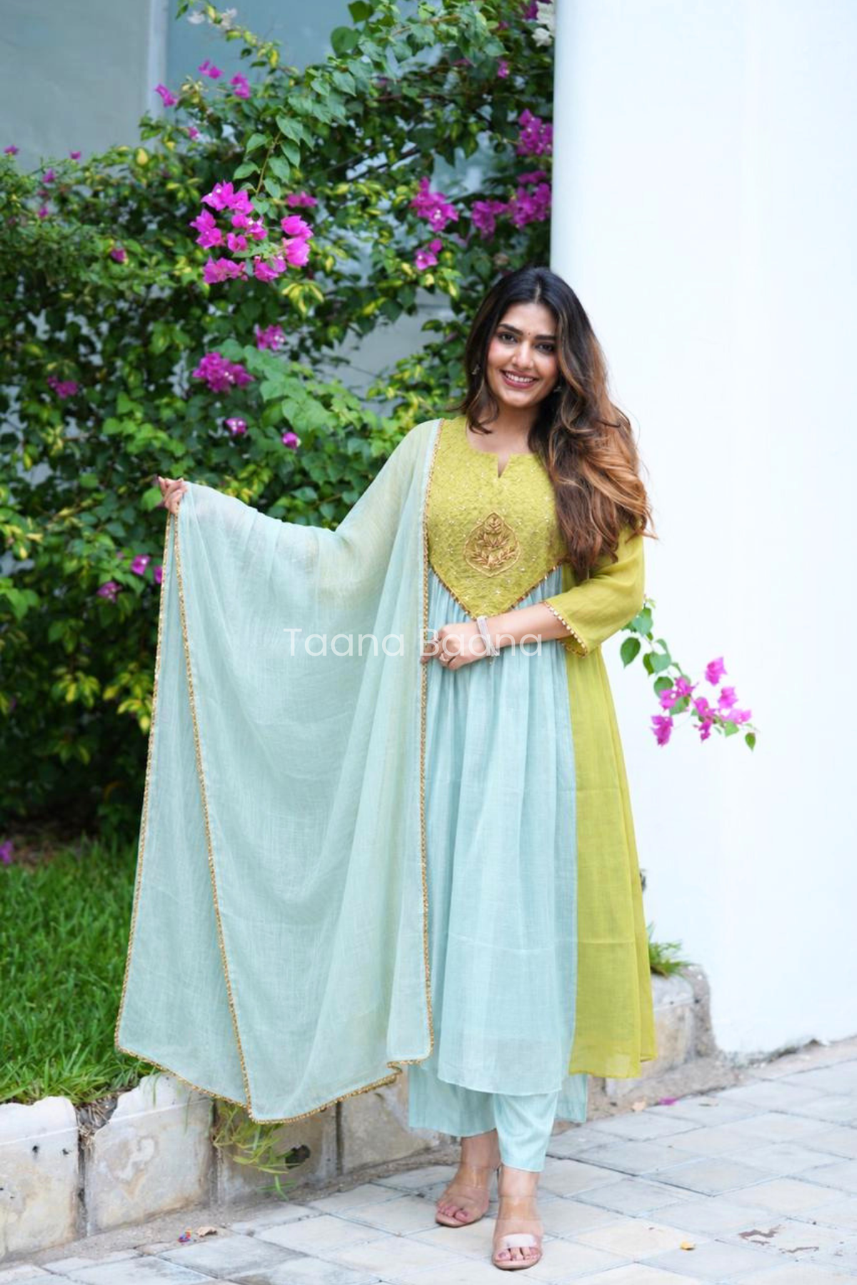 Dupatta Pant Set