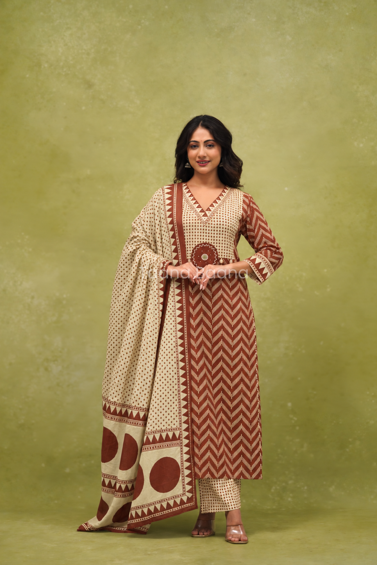 Dupatta Pant Set