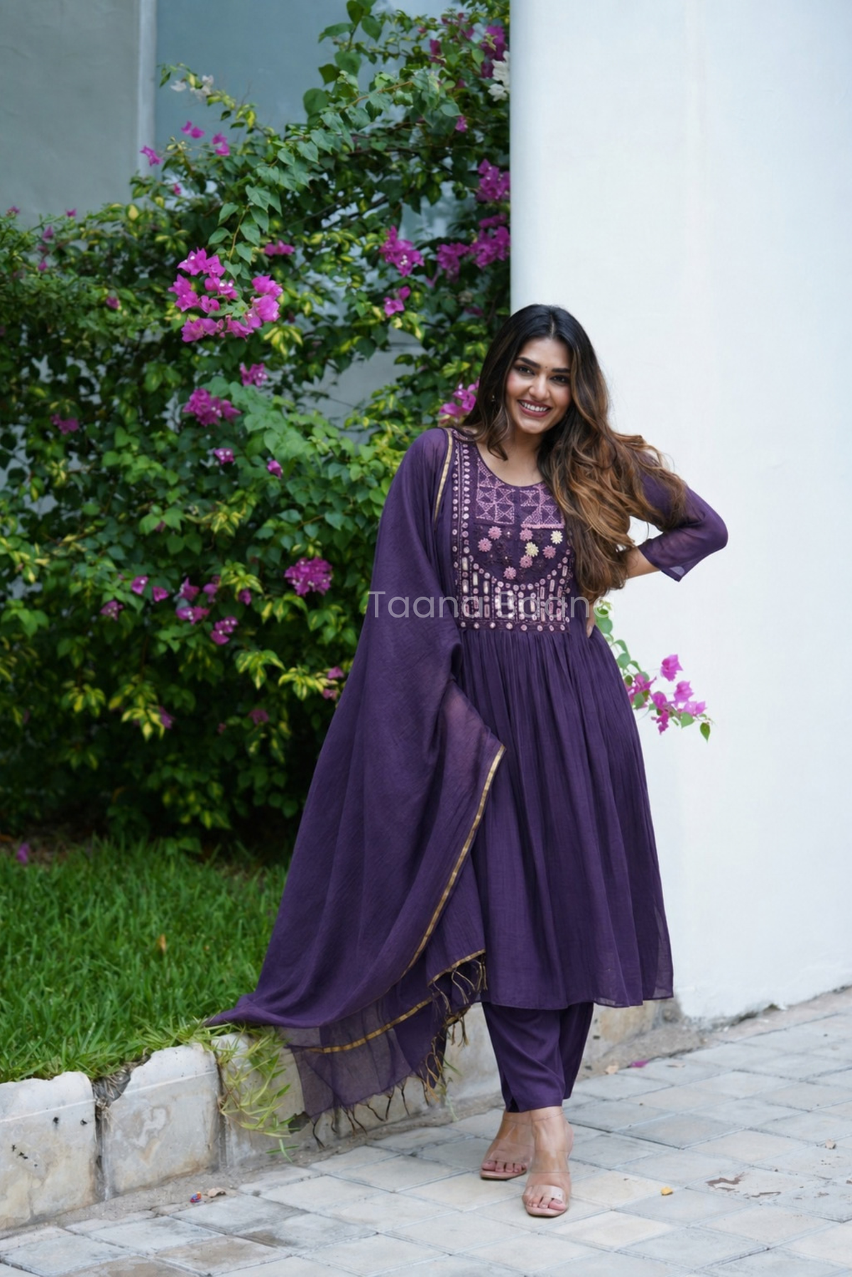 Dupatta Pant Set