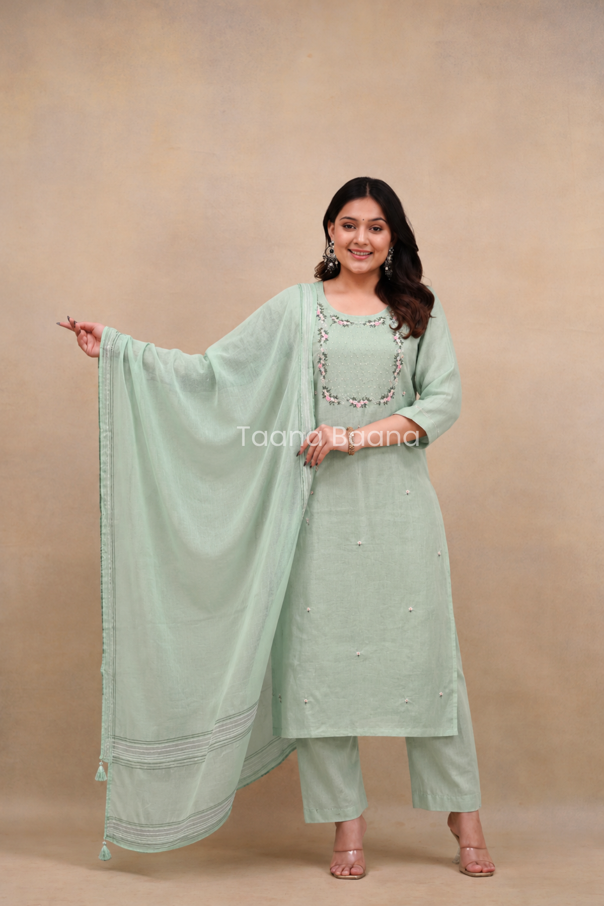 Dupatta Pant Set