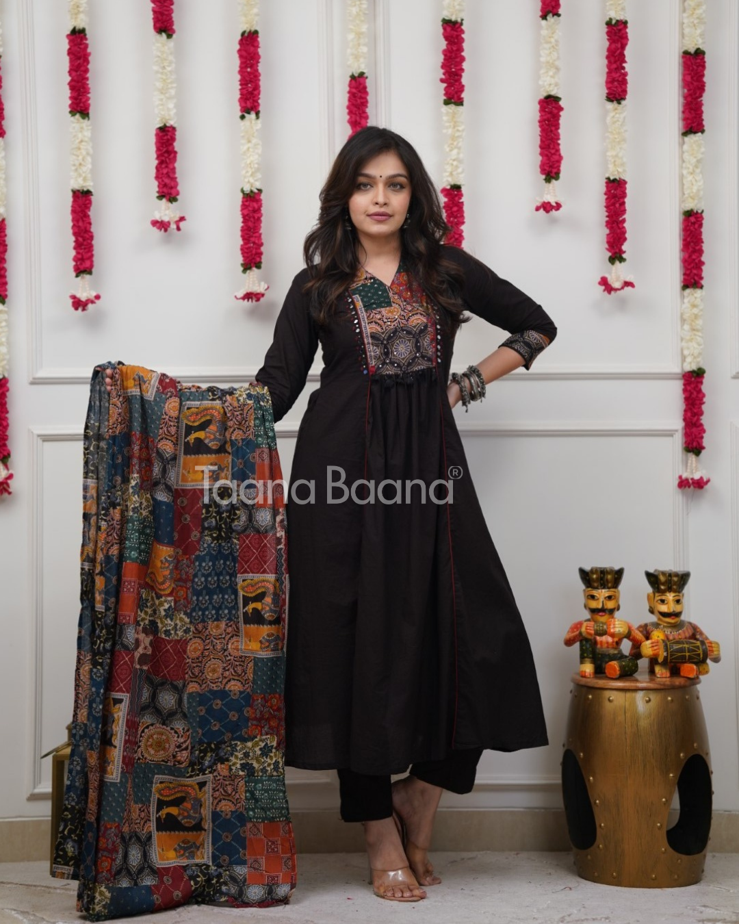 Dupatta Pant Set