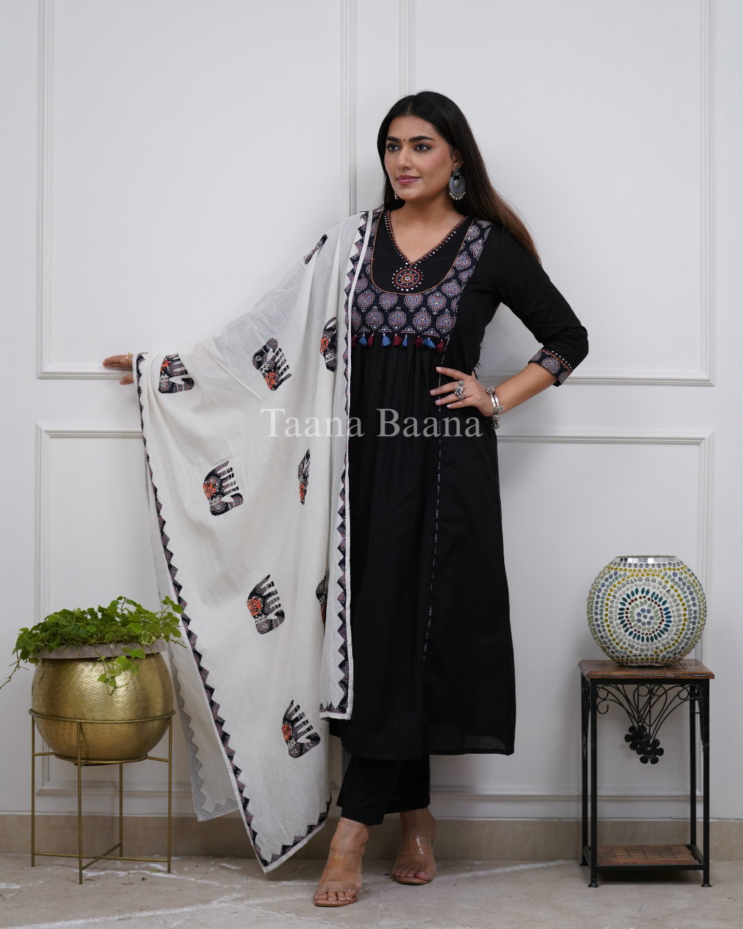 Dupatta Pant Set