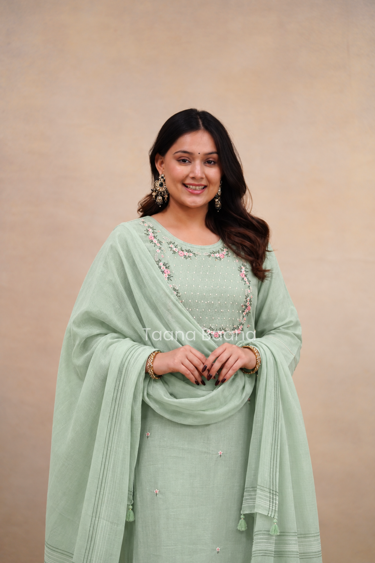 Dupatta Pant Set