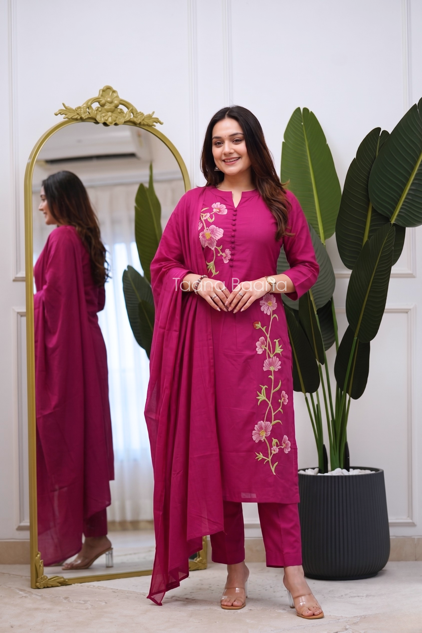 Dupatta Pant Set