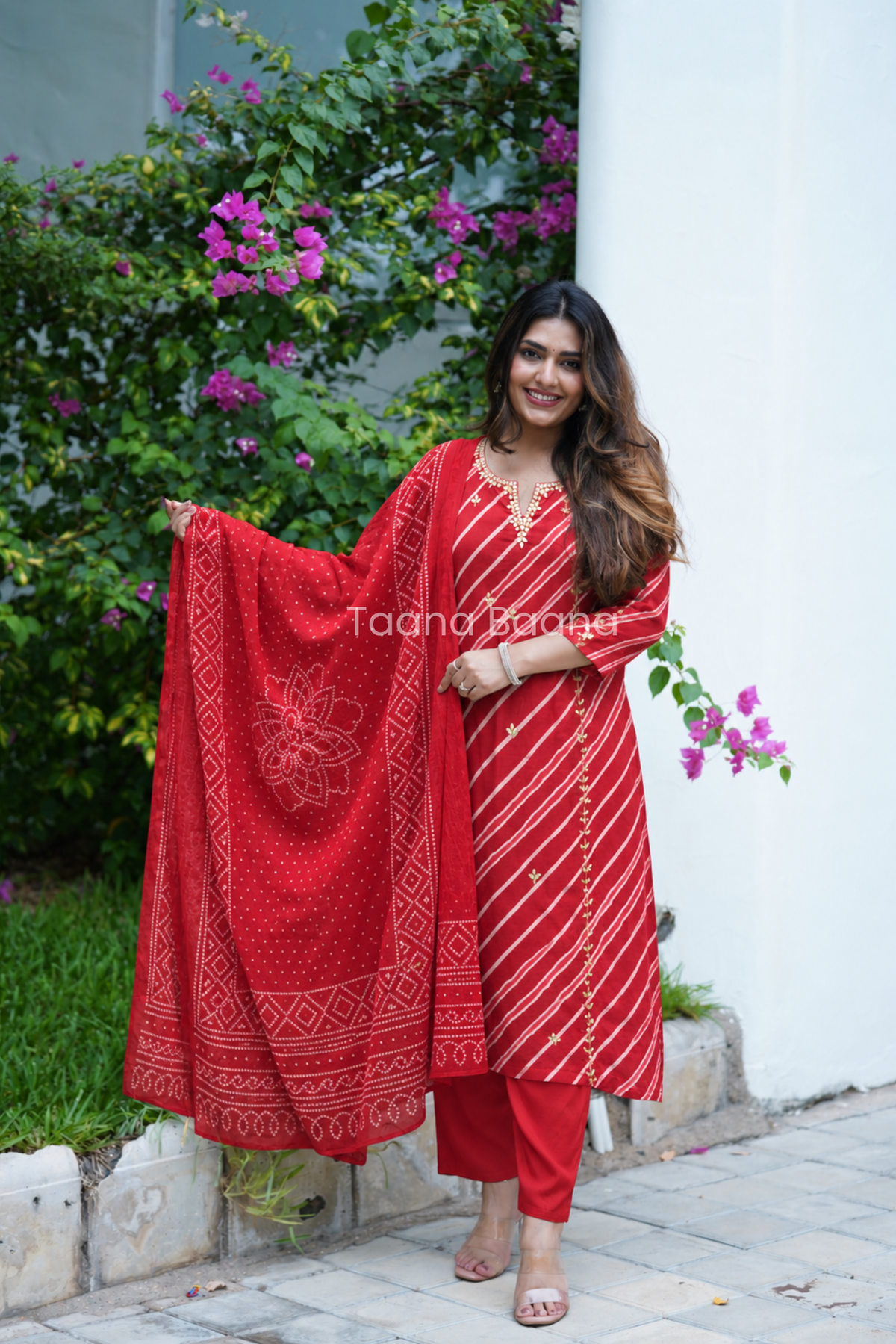 Dupatta Pant Set