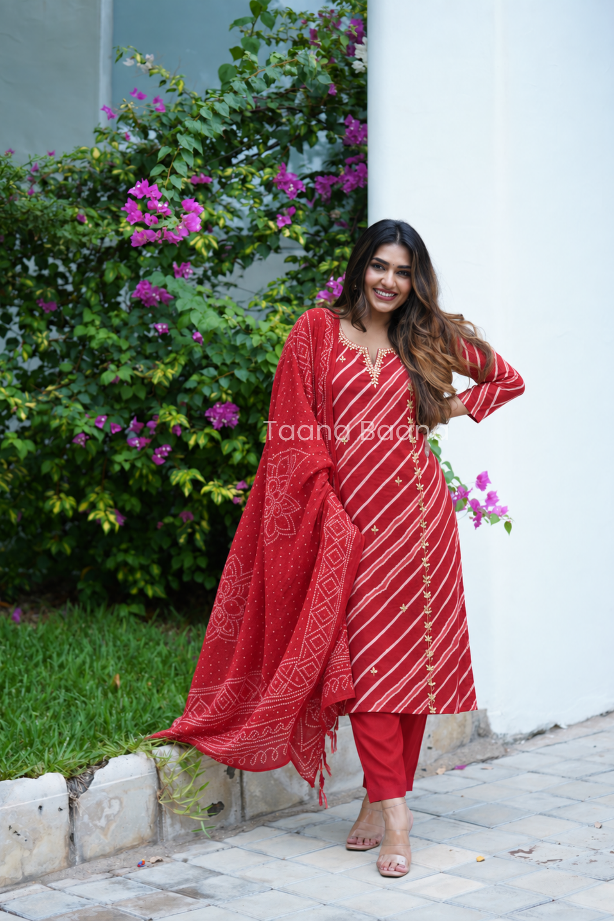 Dupatta Pant Set