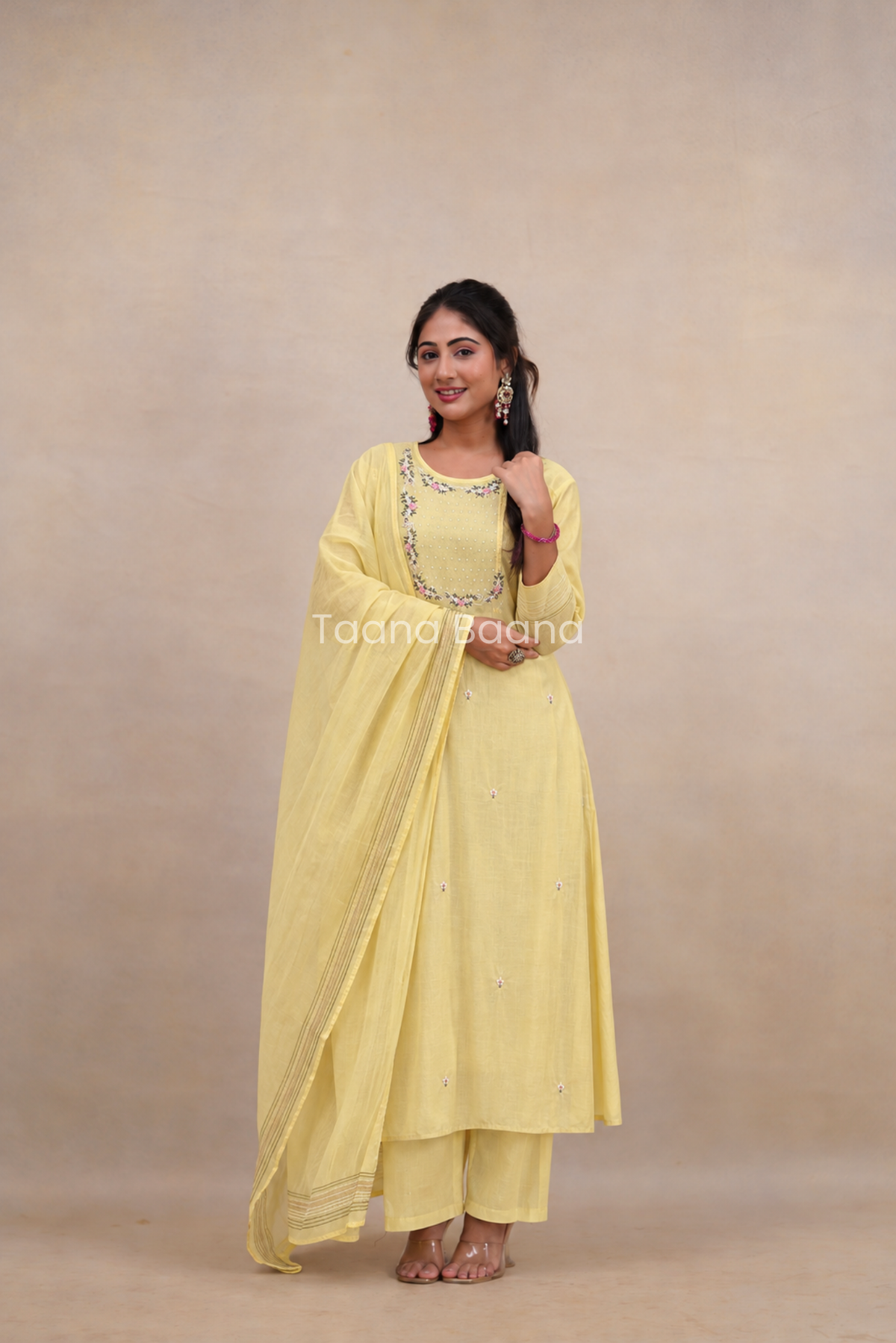 Dupatta Pant Set