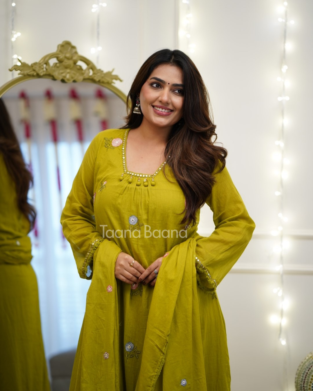Dupatta Pant Set