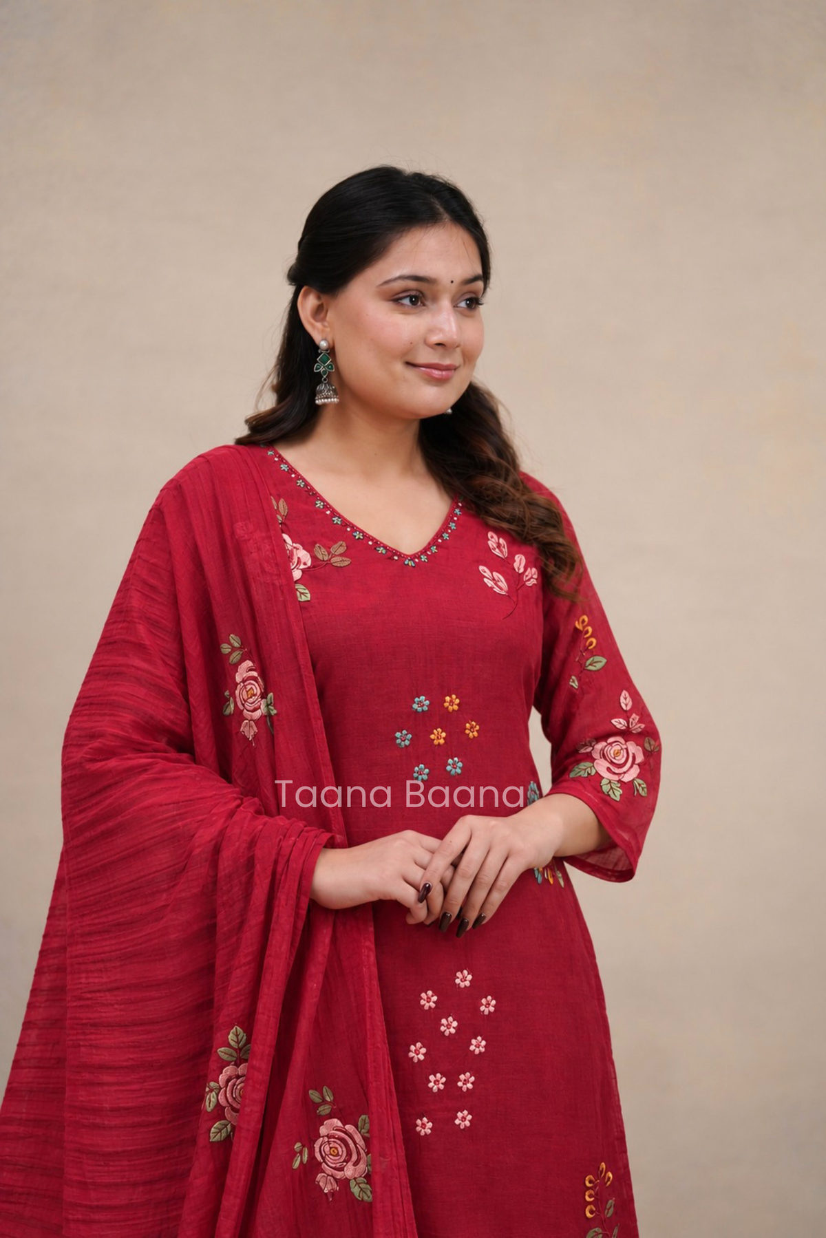 Dupatta Pant Set