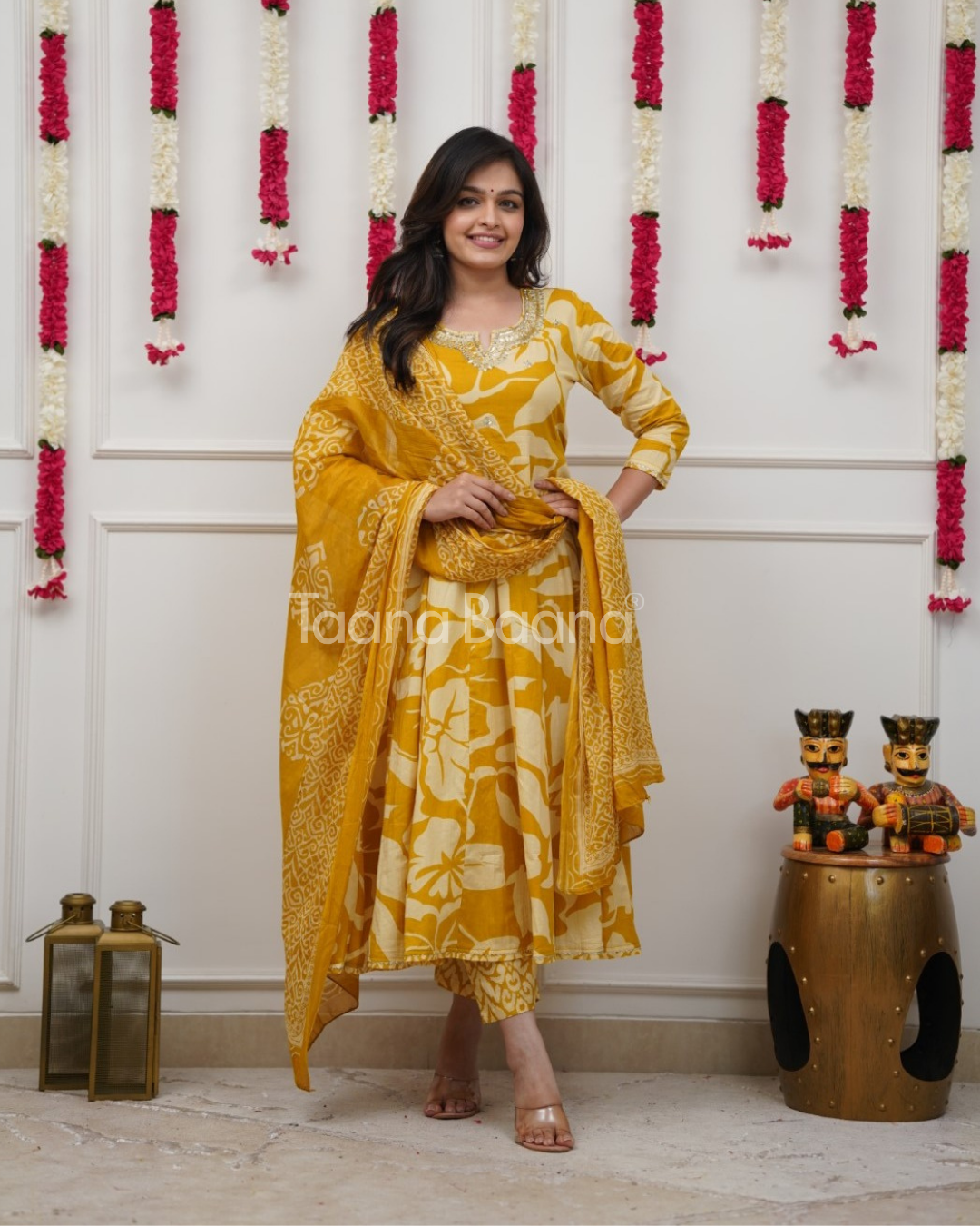 Dupatta Pant Set