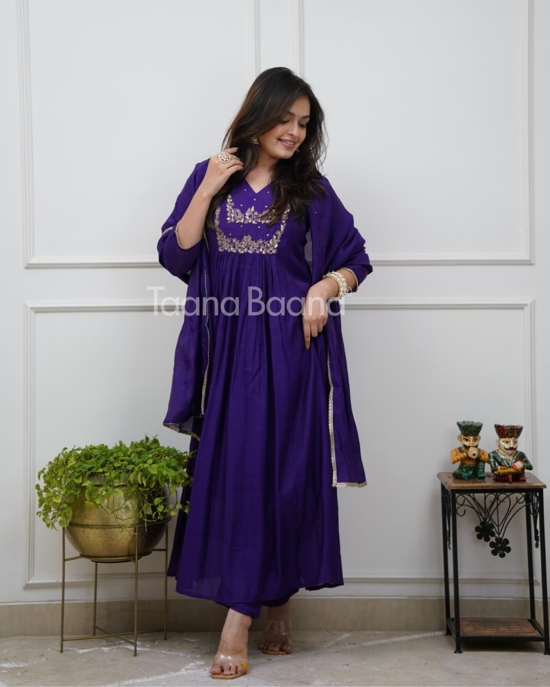 Dupatta Pant Set