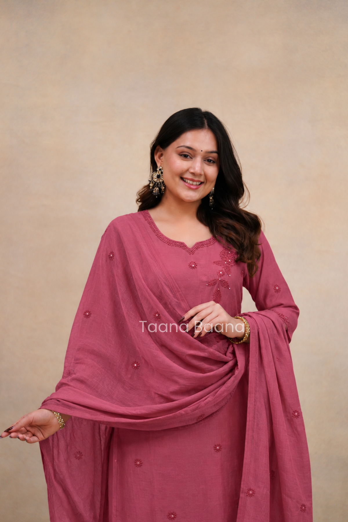 Dupatta Pant Set