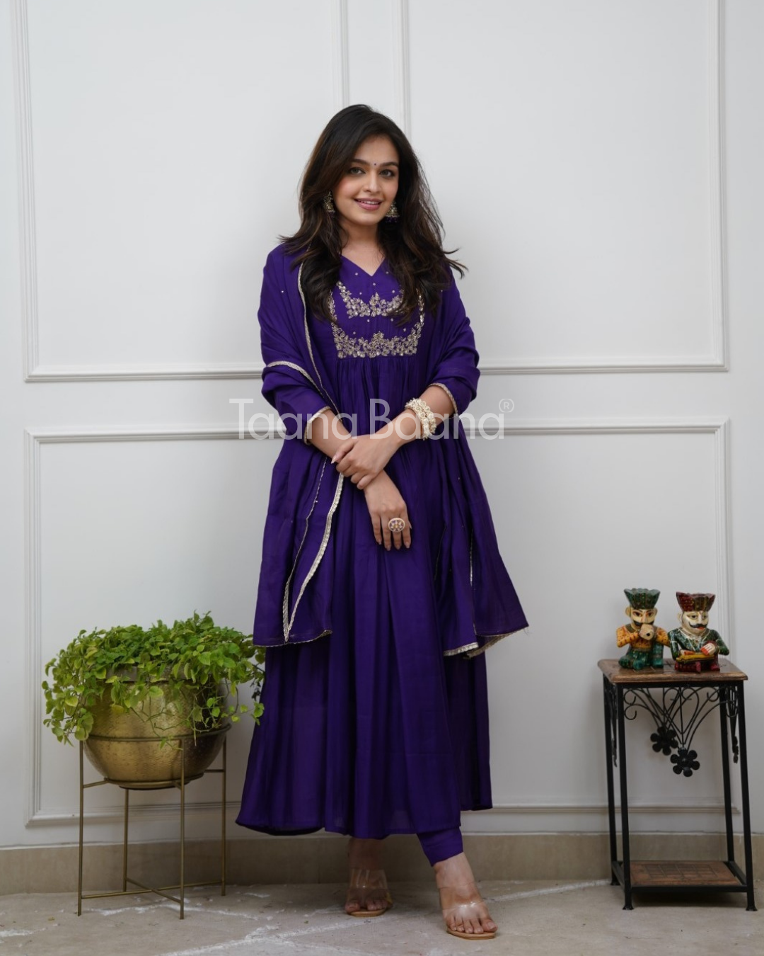 Dupatta Pant Set