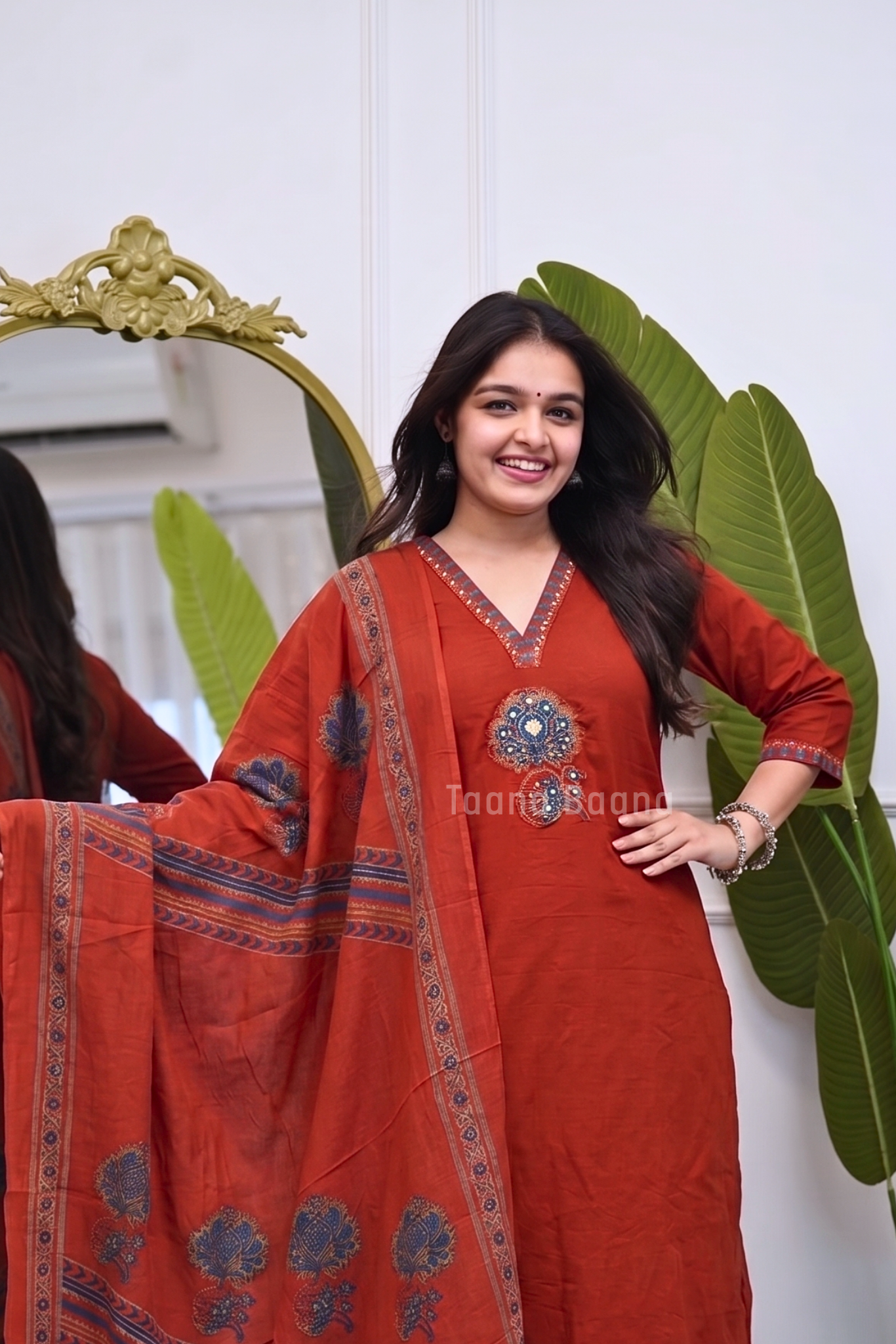 Dupatta Pant Set